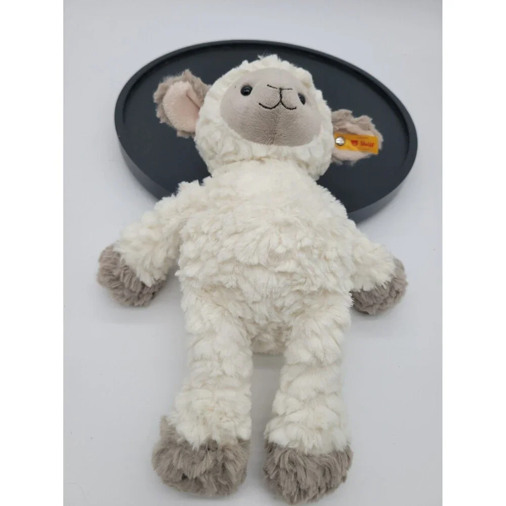 STEIFF LITA 12” LAMB Great 1st stuffed Plush Animal Friends Super Soft